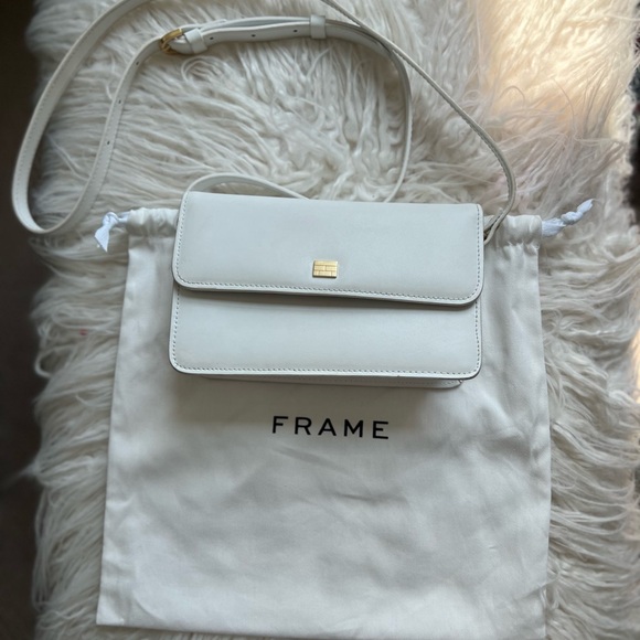 Frame Le Signature mini crossbody bag - Picture 4 of 12